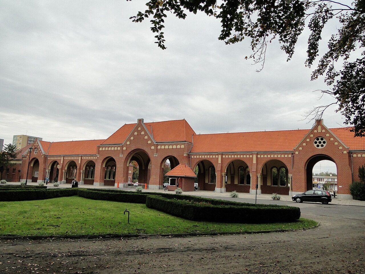 Brama główna Cmentarza Centralnego w Szczecinie